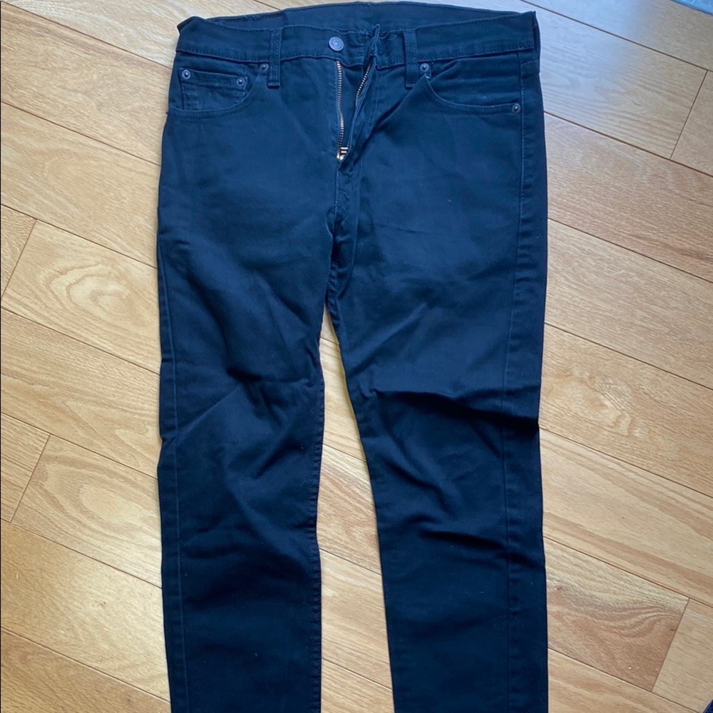 Levi's Black Skinny Jeans Modern Sleek Fit